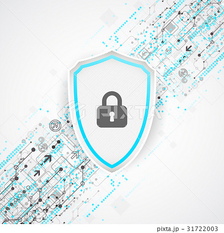 Protection background. Technology security 31722003