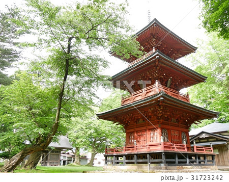 日吉八幡神社三重塔 日吉八幡神社三重塔 31723242
