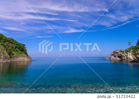 静岡県 西伊豆 浮島海岸 ふとうかいがん の写真素材
