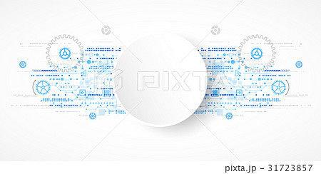 Abstract dotted technological background Abstract dotted technological background 31723857