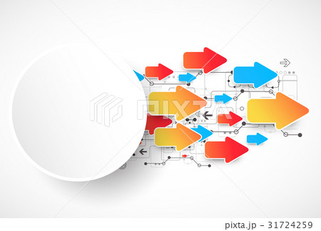 Abstract technology background. 31724259