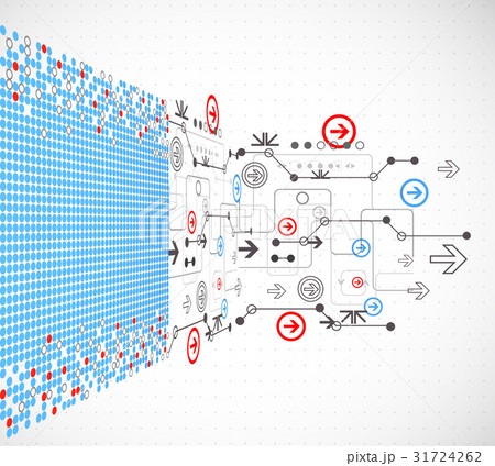 Abstract technology background. 31724262