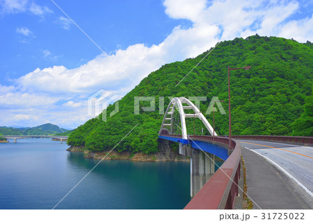 神奈川県　宮ケ瀬湖の風景 31725022