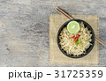 instant noodles in bowl ,Top view. 31725359