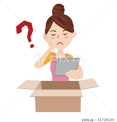 若い主婦　ネットショッピング 31728134