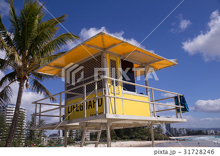 Lifeguard Tower on Beach 31728246