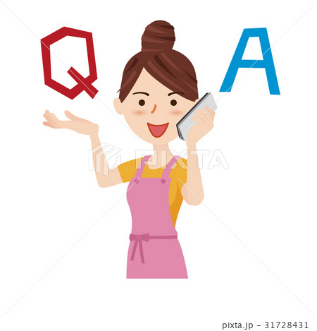 若い主婦　携帯電話 31728431