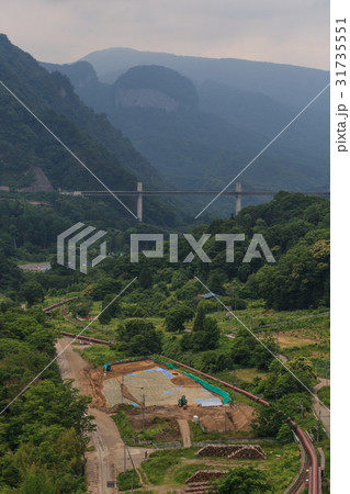 初夏の八ッ場ダム予定地の風景 31735551