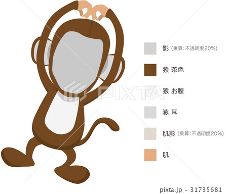 猿きぐるみ 31735681