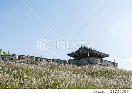 立って砲楼 世界文化遺産 水原華城 31736297