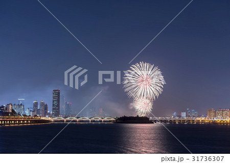 花火 ソウル 漢江 31736307