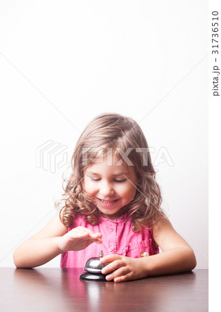 girl push on the bell girl push on the bell 31736510