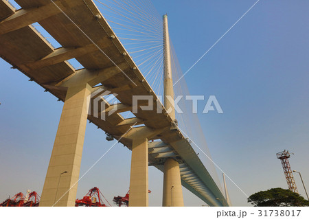 the Stonecutters bridge at hk 31738017