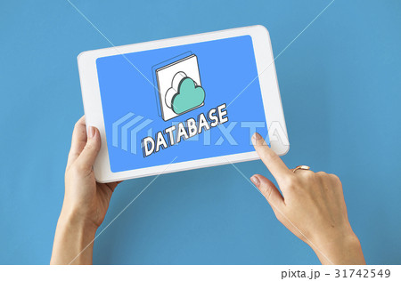 Data computing cloud icon graphic Data computing cloud icon graphic 31742549