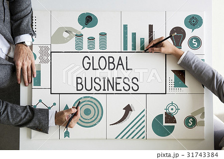 Group of business people meeting financial investment chart Group of business people meeting financial investment chart 31743384