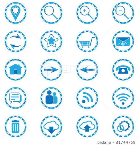 Web Icons, vector 31744759