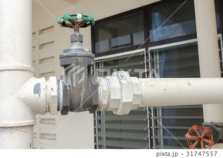 Close up Water valve, The rust Water valve Close up Water valve, The rust Water valve 31747557