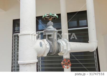 Water valve, The rust Water valve  pipe  31747558