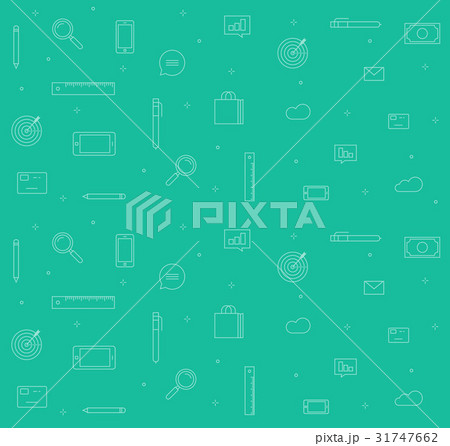 Icons analytics background vector, set of sketch 31747662