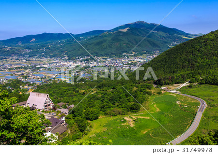 新緑の湯布院　狭霧台からの眺め 31749978