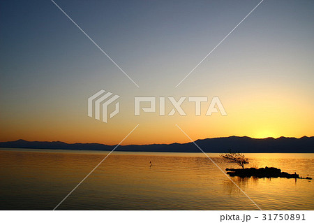琵琶湖夕景 琵琶湖夕景 31750891
