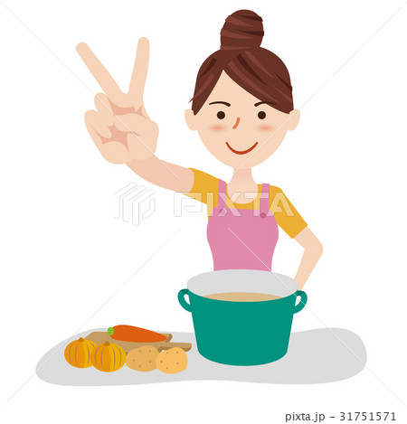 若い主婦 キッチン 若い主婦 キッチン 31751571