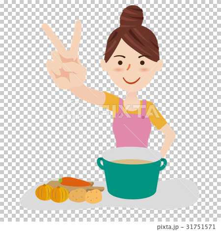 若い主婦 キッチン 若い主婦 キッチン 31751571