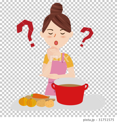 Young housewife kitchen 31751575