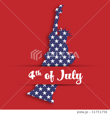 Statue of Liberty paper cutting in card pocket Statue of Liberty paper cutting in card pocket 31751756