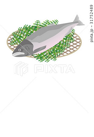 秋の風物詩鮭 31752489