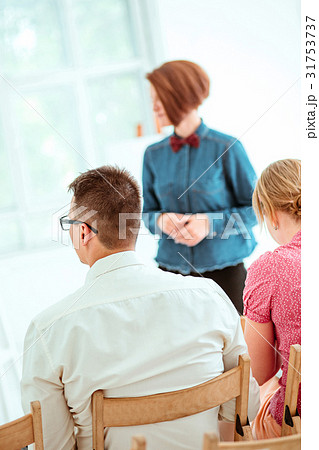 The people at Business Meeting in the conference The people at Business Meeting in the conference 31753737