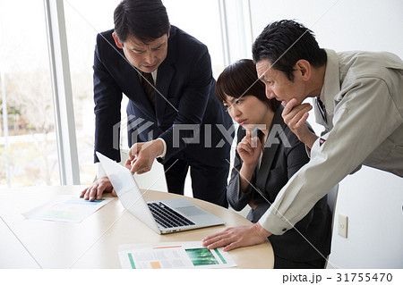 打合せ　ビジネスイメージ　 31755470