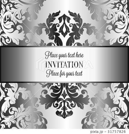 Abstract background with luxury gray and metal  31757826