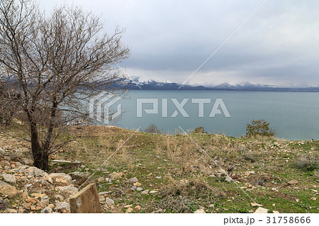 Lake Van and mount Ararat 31758666