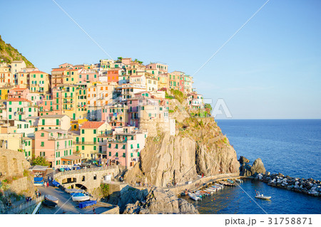 Stunning view of the beautiful and cozy village of Stunning view of the beautiful and cozy village of 31758871