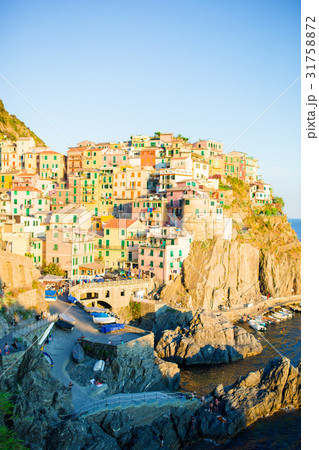 Stunning view of the beautiful and cozy village of Stunning view of the beautiful and cozy village of 31758872