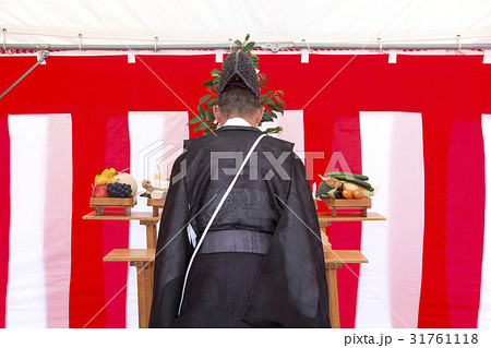 建築現場の安全祈願 建築現場の安全祈願 31761118