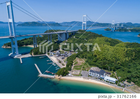 馬島と来島海峡大橋(しまなみ海道)空撮 馬島と来島海峡大橋(しまなみ海道)空撮 31762166