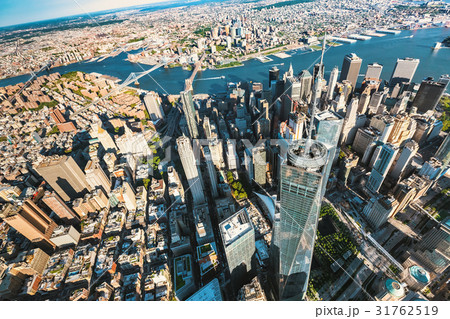 Aerial view of the Freedom Tower  31762519