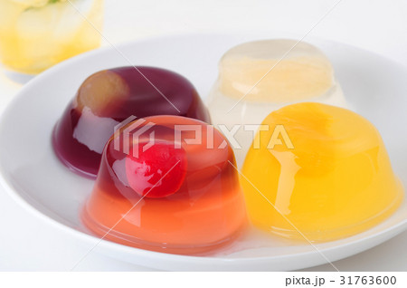 フルーツゼリー さくらんぼ 巨峰 オレンジ 桃 フルーツゼリー さくらんぼ 巨峰 オレンジ 桃 31763600