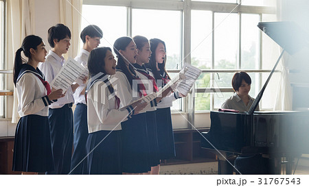 合唱の練習風景 合唱の練習風景 31767543