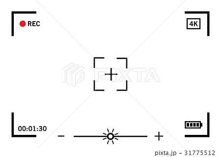 Modern digital video camera focusing screen 31775512