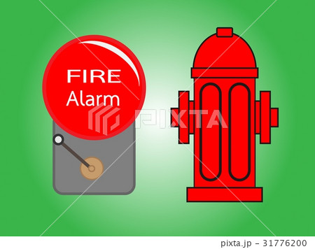 Alarm bell and Fire hydrant 31776200