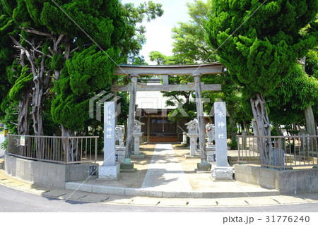 潮来　水神社　大六天神社 31776240
