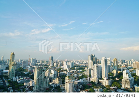 タイ王国バンコク都心部の景観、風景（Beautiful Bangkok Cityscape） 31779341