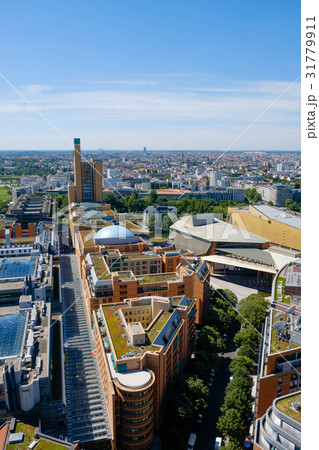 Skyline of Berlin city center , Aerial Berlin Skyline of Berlin city center , Aerial Berlin 31779911