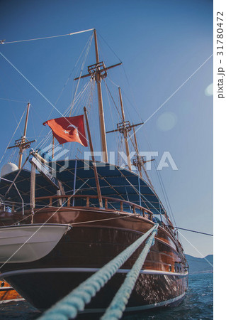 Yachts in the bay of the sea Yachts in the bay of the sea 31780472