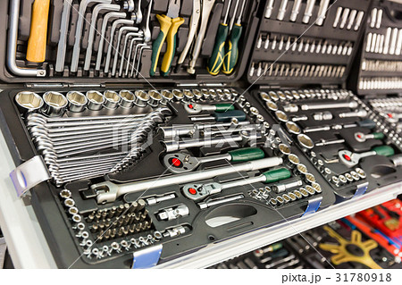 Professional tools for auto service and car repair 31780918