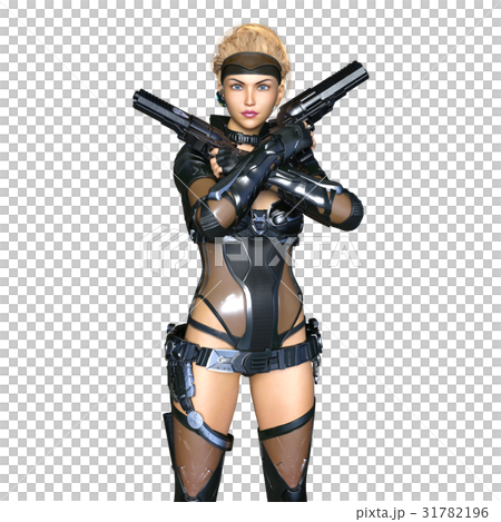 Female fighter 31782196