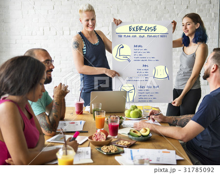 Fitness Body Builder Challenge 31785092